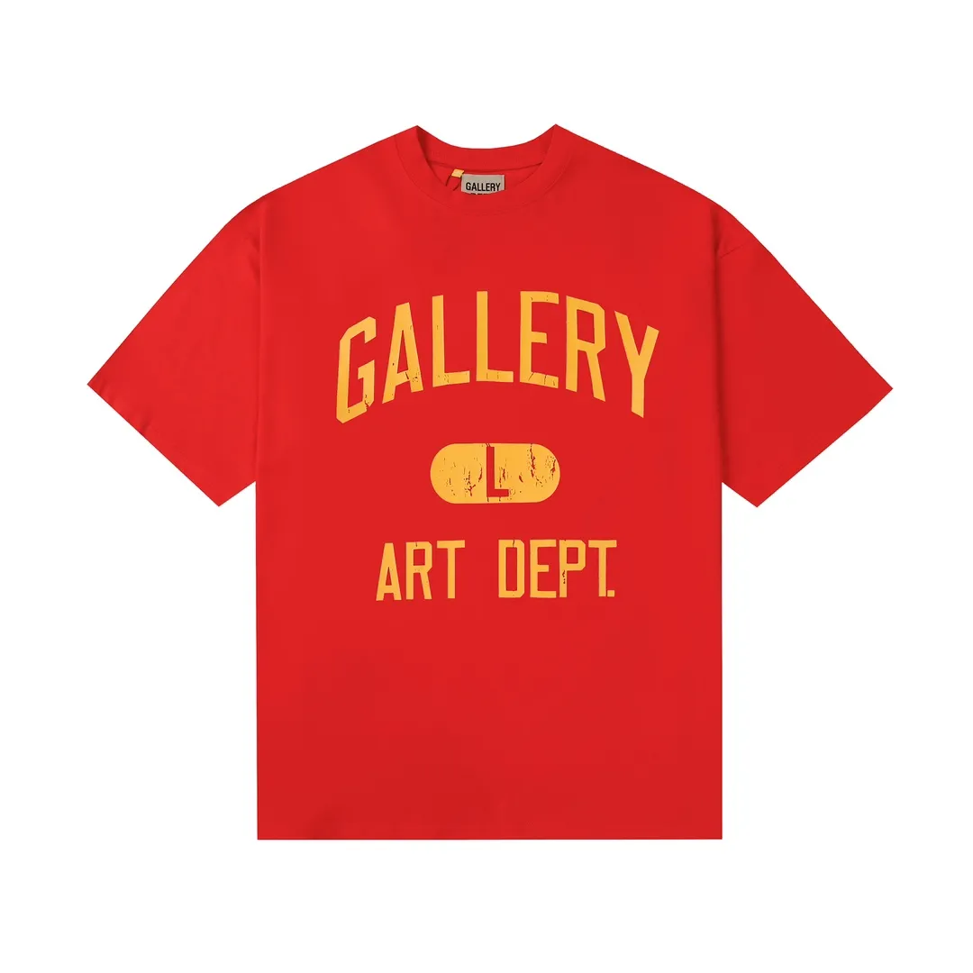 GALLERY.DEPT Summer new short-sleeved style No.: D3140#P106 Color: Black Red White Size: S M L XL
